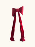 Large Red Velvet Bow